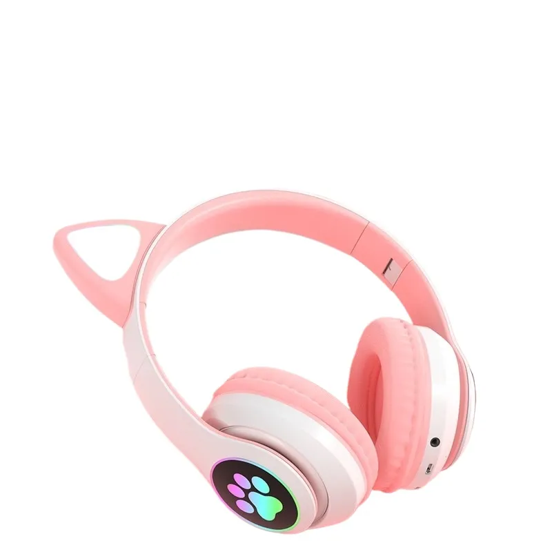 Cat Ear Bluetooth Headset Led - Casque Bluetooth sans fil à oreilles