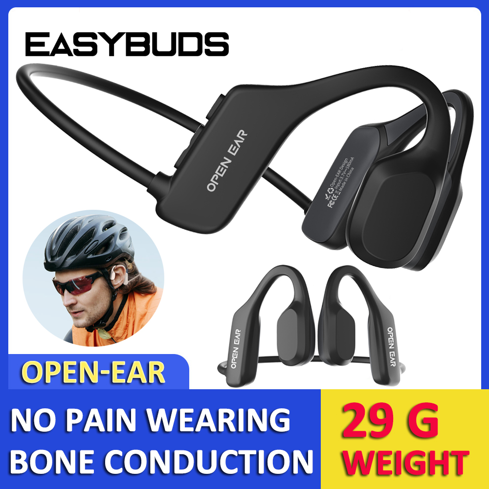 Bone Conduction Running Headphones - EASYBUDS casque à Conduction osseuse Sport