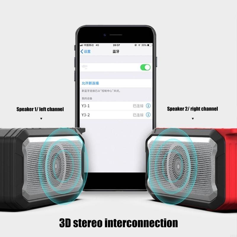 Haut-parleur sans fil compatib - Portable Bluetooth Speaker Waterproof Ipx7 avis et prix
