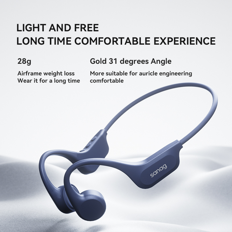 Écouteurs Bluetooth Sanag B60S - Bone Conduction Running Headphones avis et prix