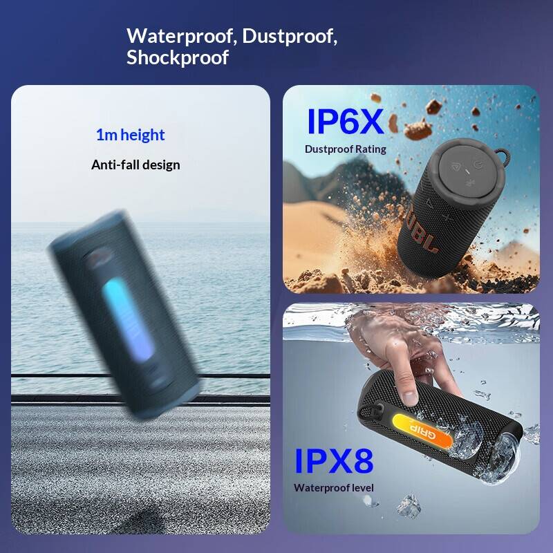 Enceinte étanche IPX7 JBL GRIP - Portable Bluetooth Speaker Waterproof Ipx7 avis et prix