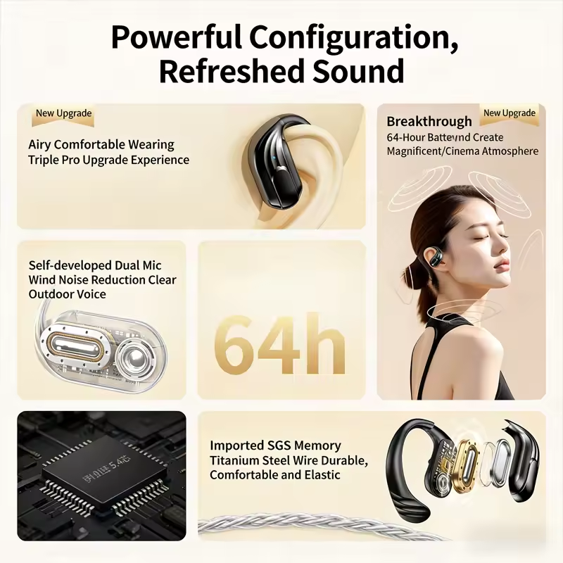 Écouteurs sans fil Bluetooth 5 - Type C Wired Earphones With Mic avis et prix
