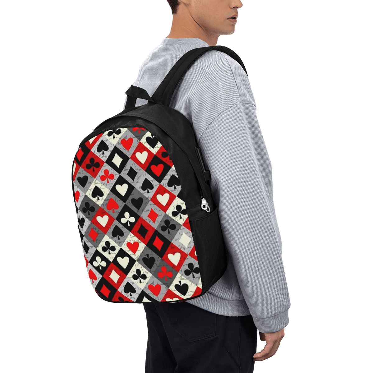 Sac à dos imprimé cartes à jou - Laptops avis et prix