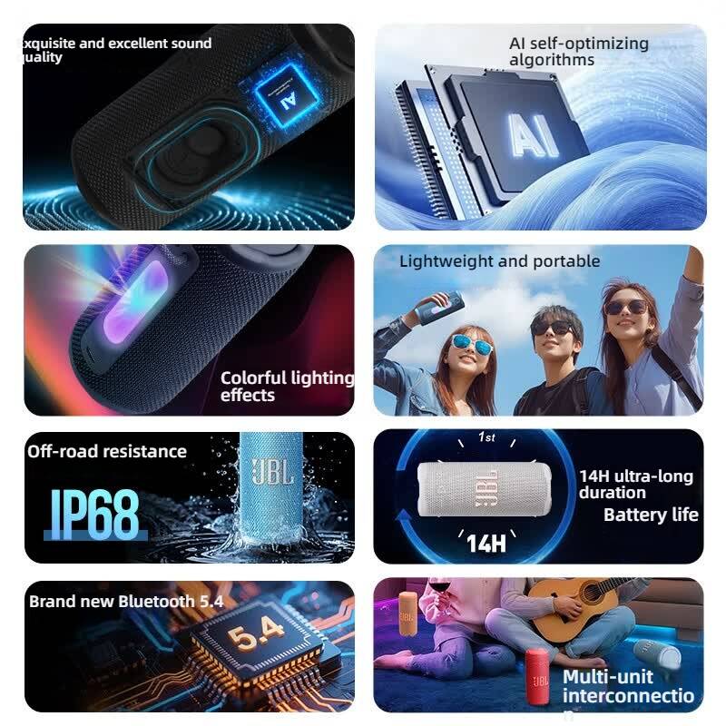 Enceinte portable JBL GRIP IPX - Portable Bluetooth Speaker Waterproof Ipx7 avis et prix