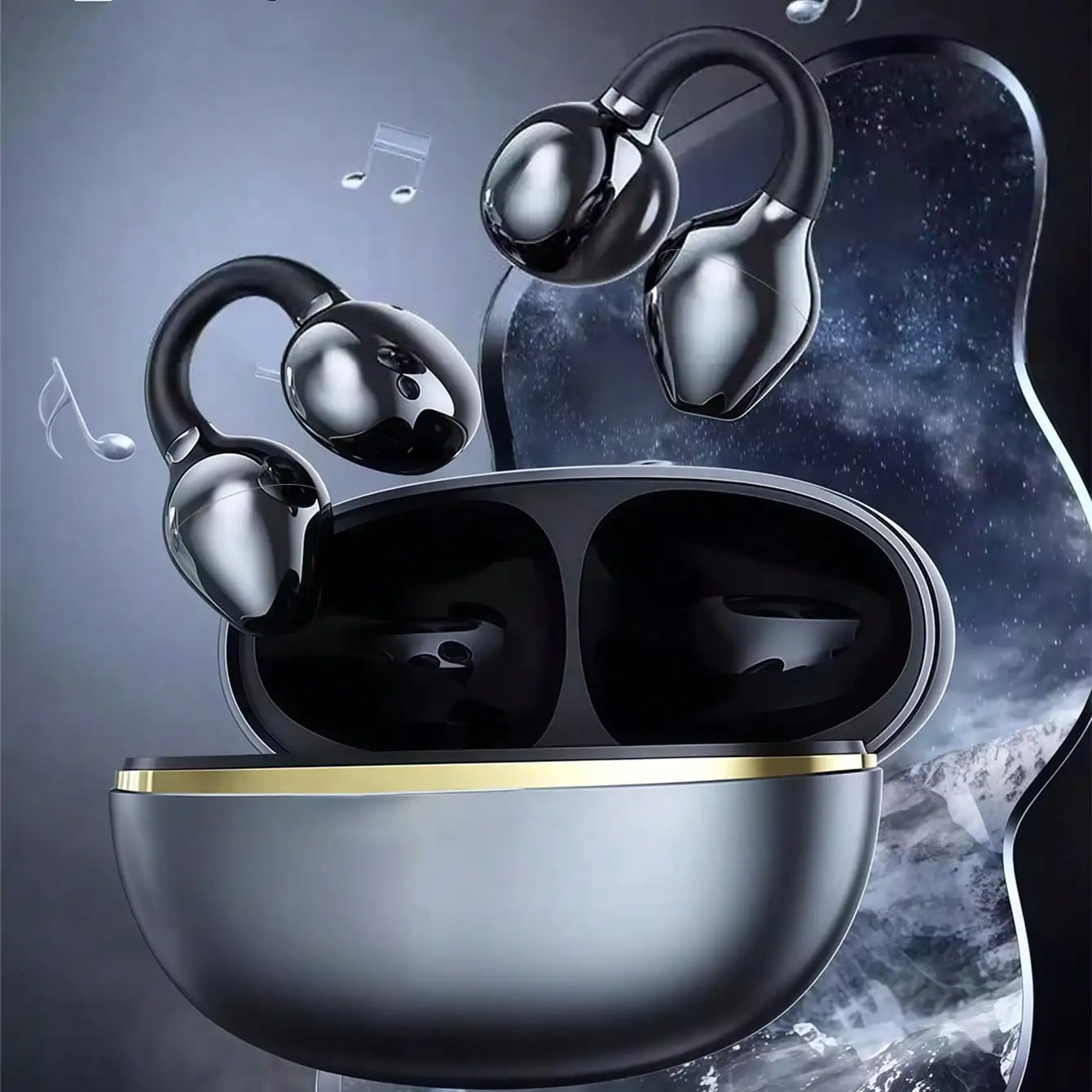Casque Bluetooth à oreilles ou - Open Ear Air Conduction Headphones avis et prix