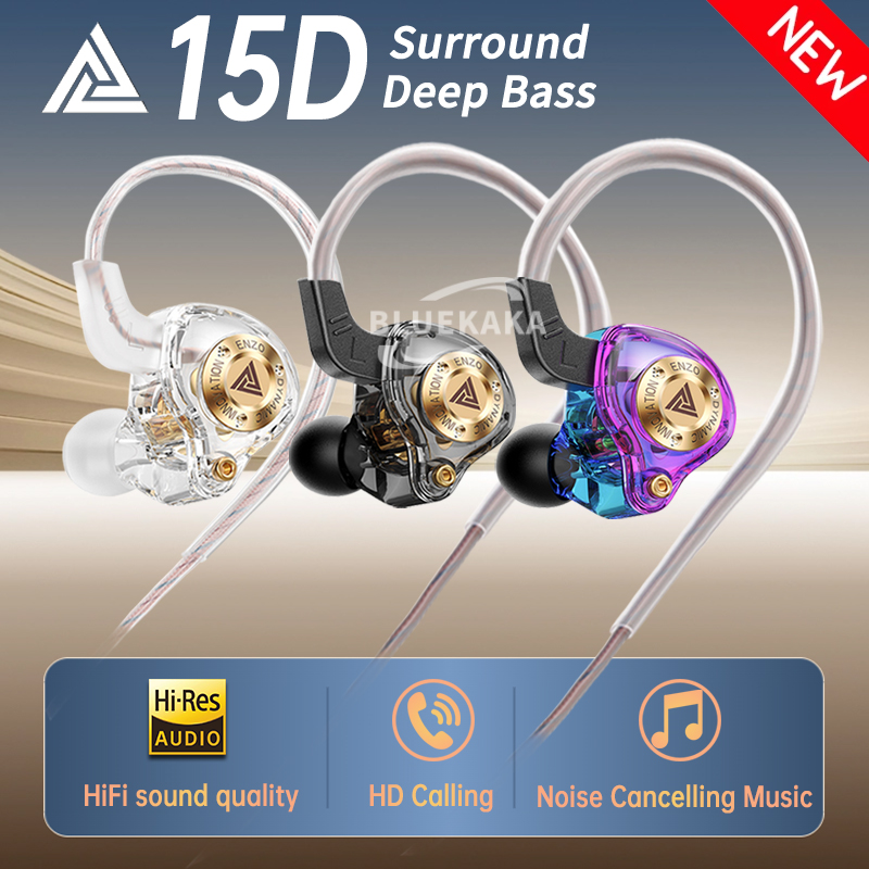 QKZ 15D son Surround dynamique - Open Ear Air Conduction Headphones avis et prix