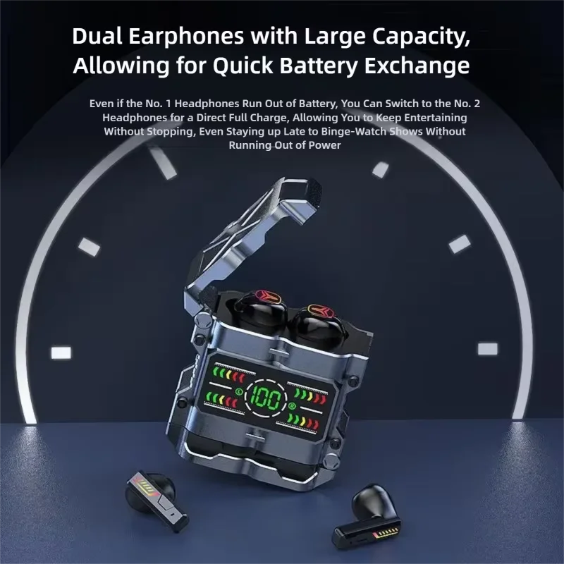 Écouteurs de jeu Mecha TWS Blu - Gaming Headset With Mic Rgb avis et prix