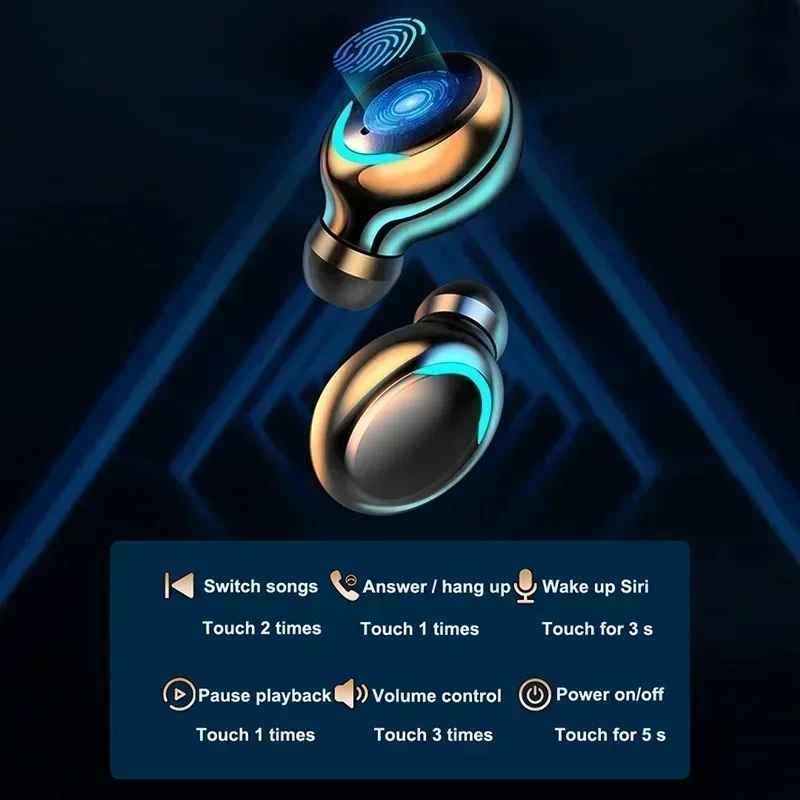 Écouteurs sans fil TWS avec éc - Tws Earbuds Bluetooth 5.3 avis et prix