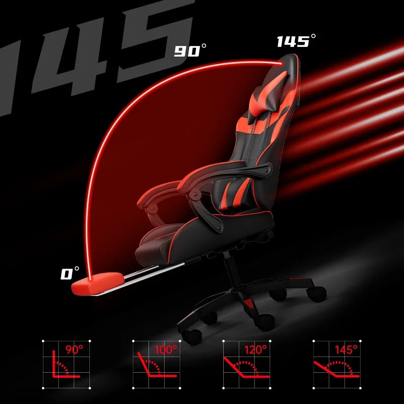 Chaise de gaming avec éclairag - Speakers avis et prix