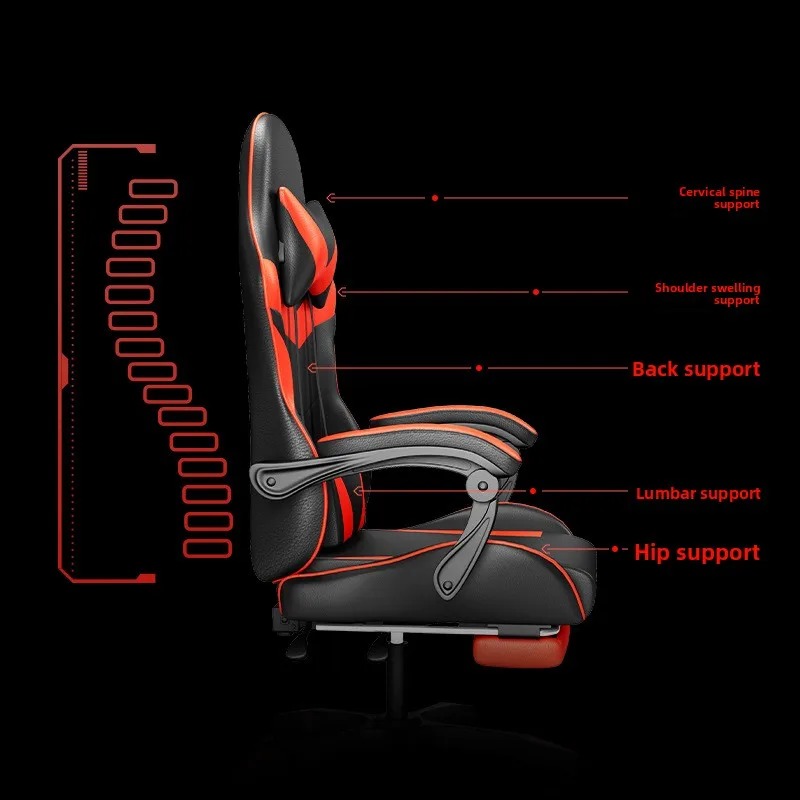 Chaise de gaming avec éclairag - Speakers avis et prix