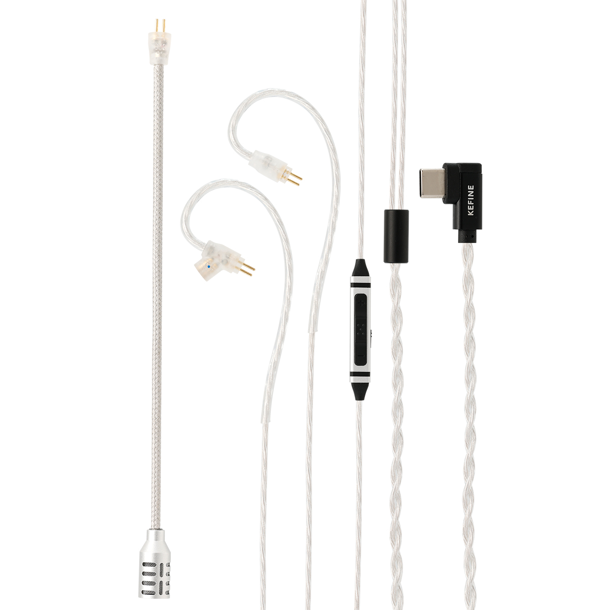 Câble de jeu Kefine pour écout - Type C Wired Earphones With Mic avis et prix