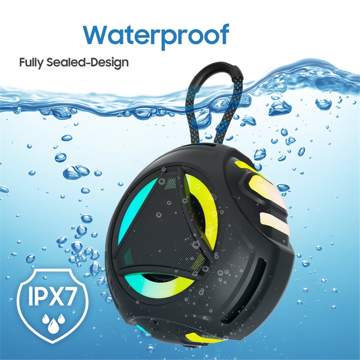 Mini enceinte Bluetooth pour l - Portable Bluetooth Speaker Waterproof Ipx7 avis et prix