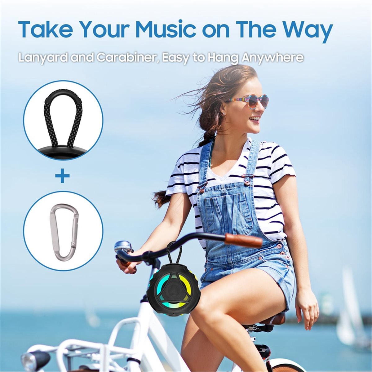 Mini enceinte Bluetooth pour l - Portable Bluetooth Speaker Waterproof Ipx7 avis et prix