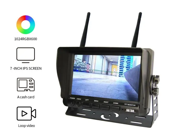 Caméra de recul sans fil 7 pou - Cameras avis et prix