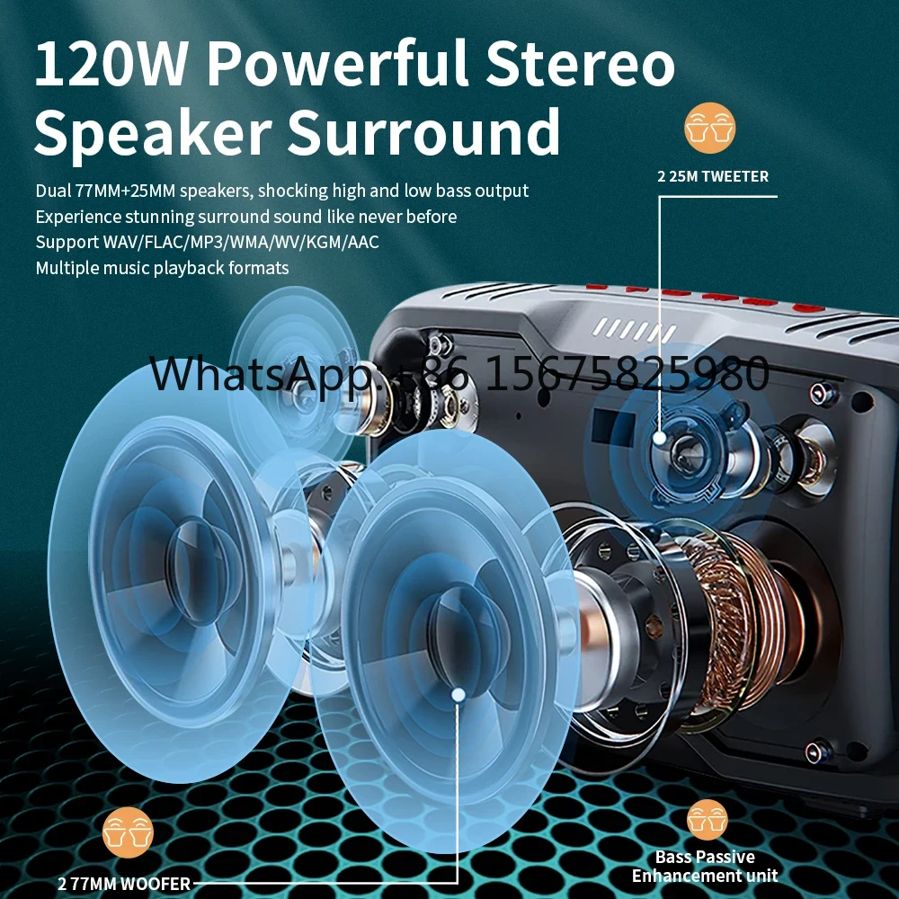Enceinte Bluetooth portable X1 - Portable Bluetooth Speaker Waterproof Ipx7 avis et prix
